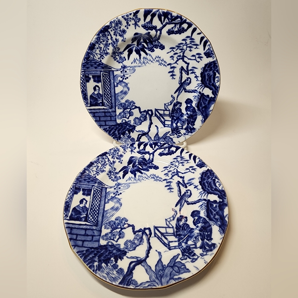 Royal Crown Derby Mikado Side Plate bone china Made in England #afternoontea